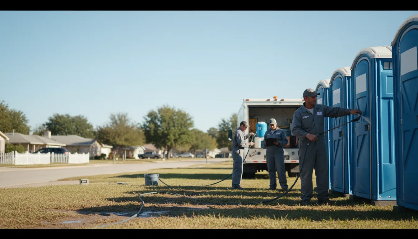 Long-Term Portable Toilet Rental in Encino, NM near me